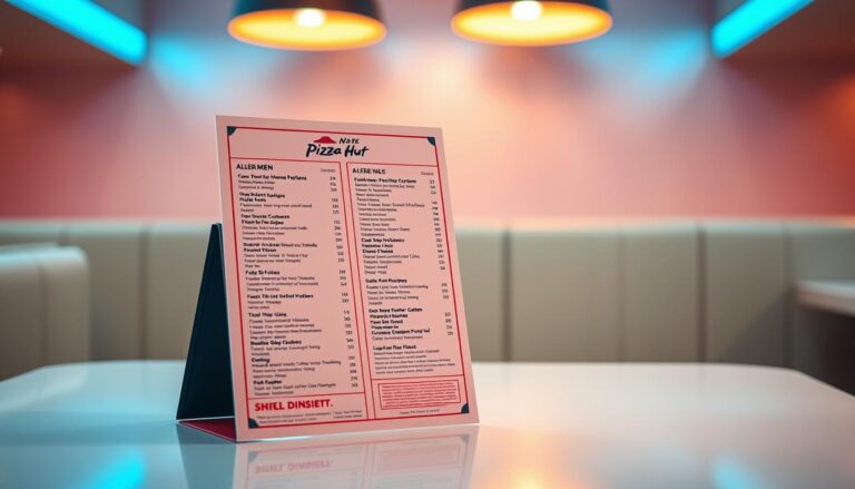 pizza hut allergen menu